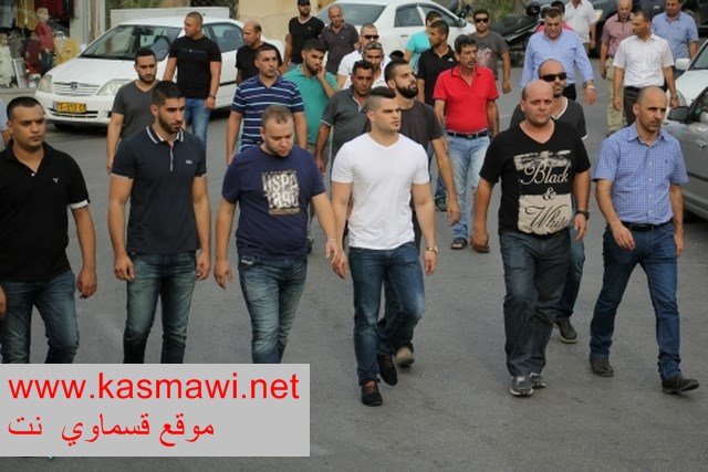 كفرقرع : جماهير غفيرة في وداع الشاب رضا محمد عثامنة 